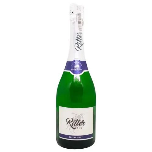 Вино ігристе Ritter Sekt біле сухе 11%, 0,75л