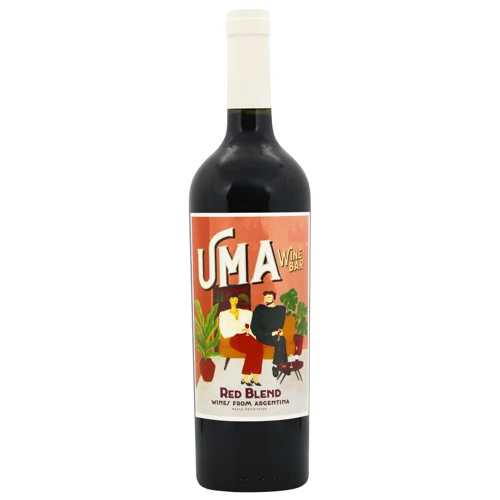 Вино Uma Wine Bar Red Blend червоне сухе 13% 0,75л