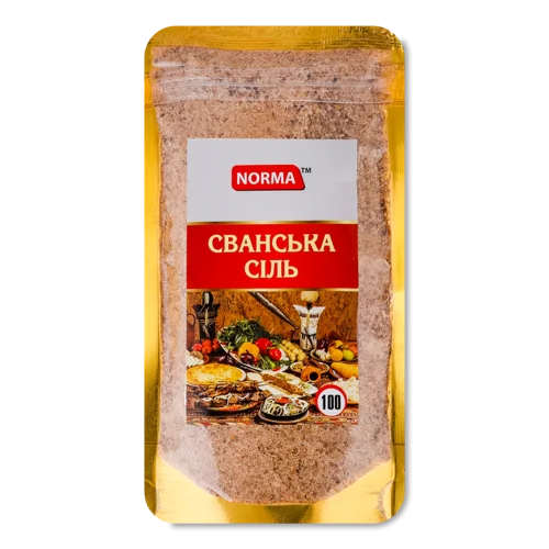 Сіль Сванська Натуральна Norma В/ґ 100г