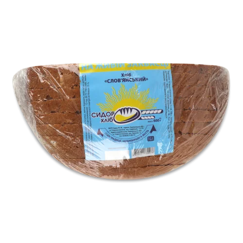 Хліб Слов'янський, Вищого Ґатунку, М/У, 600г
