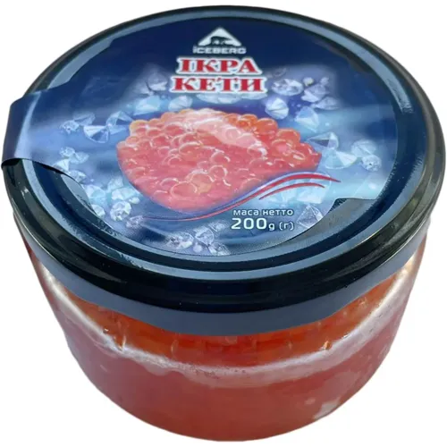 Ікра кети Iceberg солона 200г