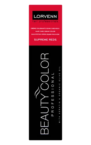 Крем-фарба Для Волосся Beauty Color №6.64 Lorvenn, Вищого ґатунку, 60 мл