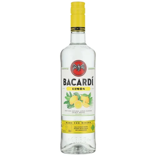 Напій спиртний Bacardi Limon на основі рому зі смаком лимону 27% 0,7л