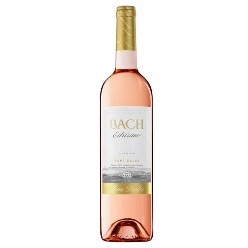 Вино Bach Extrisimo Rosado Semi Dulce рожеве напівсолодке 13,5% 0,75л
