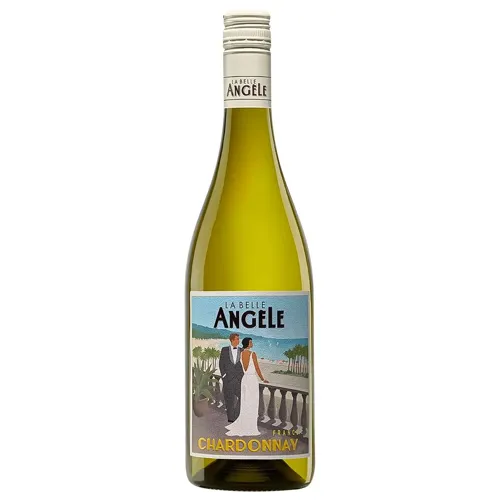 Вино La Belle Angele Chardonnay біле сухе 12.5% 0,75л