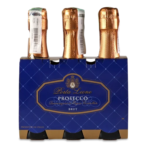 Ігристе Вино Біле Брют Prosecco Porta Leone, 0.2л, 11%, к/у