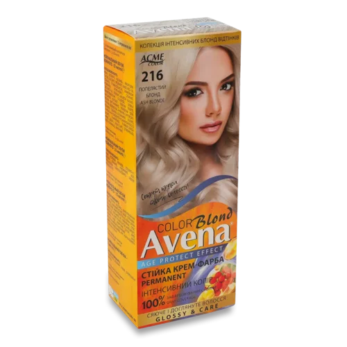 Крем-фарба Avena Blond Color 216 Попелястий блонд