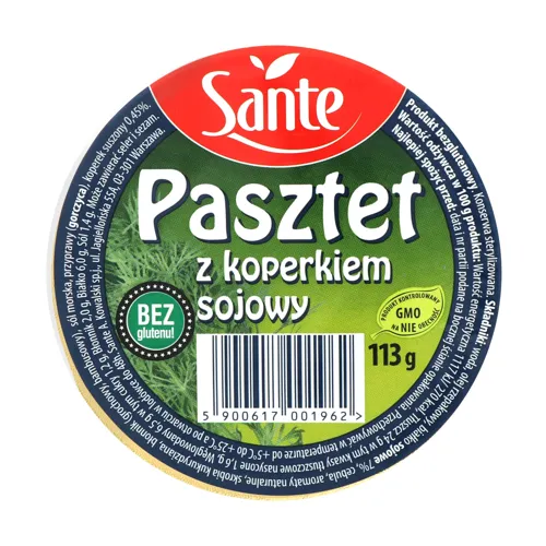 Паштет соєвий з кропом Sante 133г