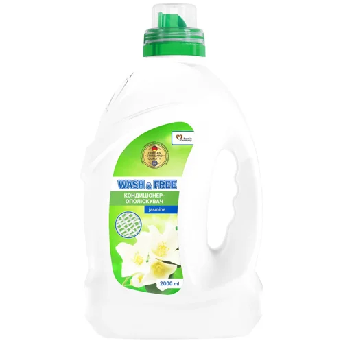 Кондиціонер-ополіскувач Wash&Free Жасмин 2л