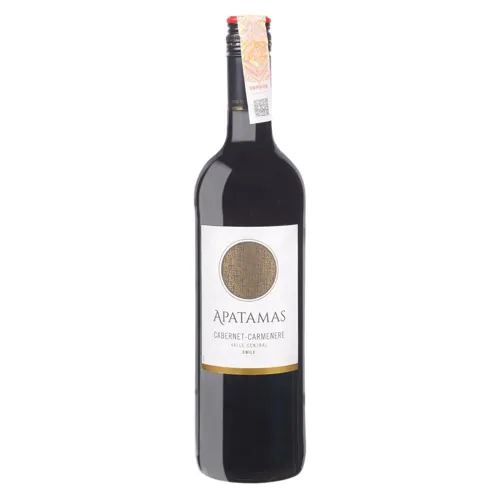 Вино Apatamas Cabernet Carmenere напівсухе червоне 0,75л