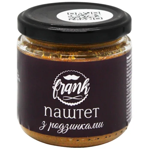 Паштет Frank З родзинками 200г
