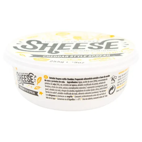 Крем-сир Sheese Чеддер веганський 255г