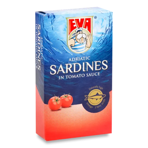 Сардини В Томату, В/ґ, З/Б, 400 Г