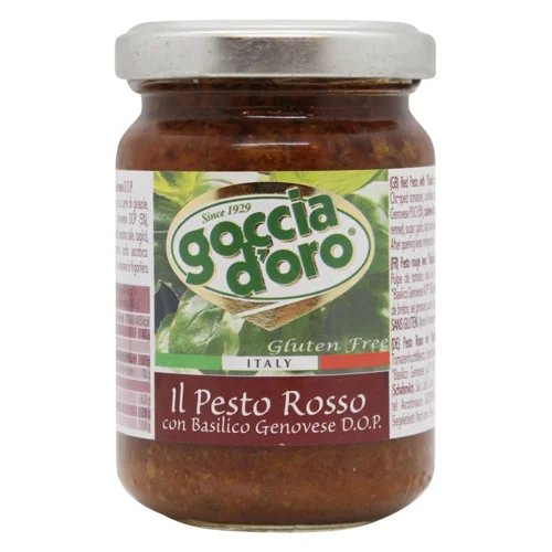 Песто Goccia D'oro червоне 130г