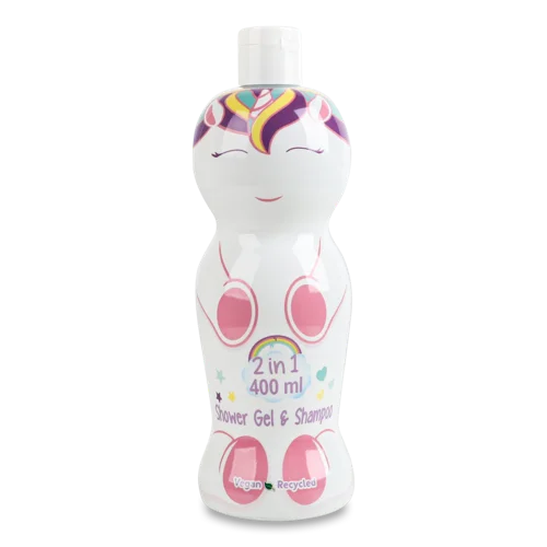Гель для Душу та Шампунь 2в1 Eau My Unicorn Air-Val, 400мл