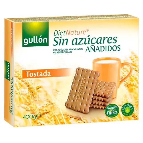 Печиво Gullon Diet Nature Tostada без цукру 400г
