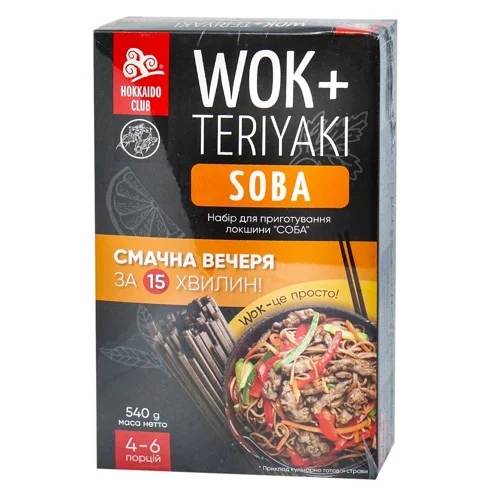 Набір Hokkaido Club WOK Soba для приготування локшини 540г