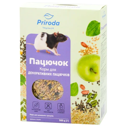 Корм Природа Пацючок для пацючків 500г