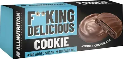 Печиво AllNutrition Fitking Delicious з подвійним шоколадом 128г