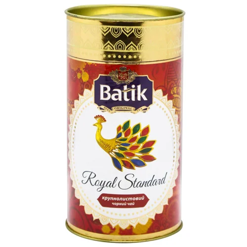 Чай чорний Batik Royal Standart крупнолистовий 70г