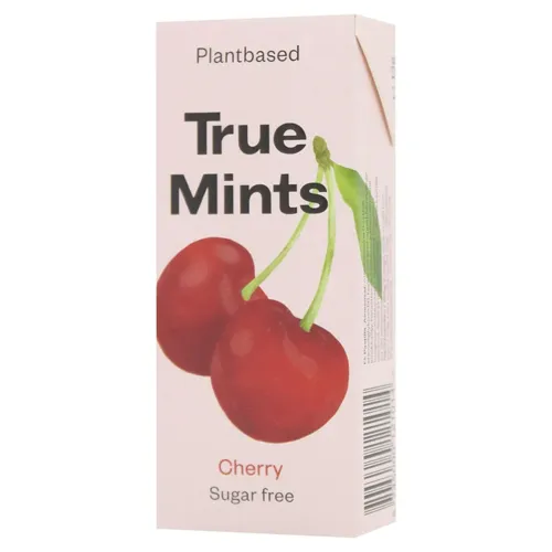 Цукерки True Mints м'ятні освіжаючі зі смаком вишні 13г