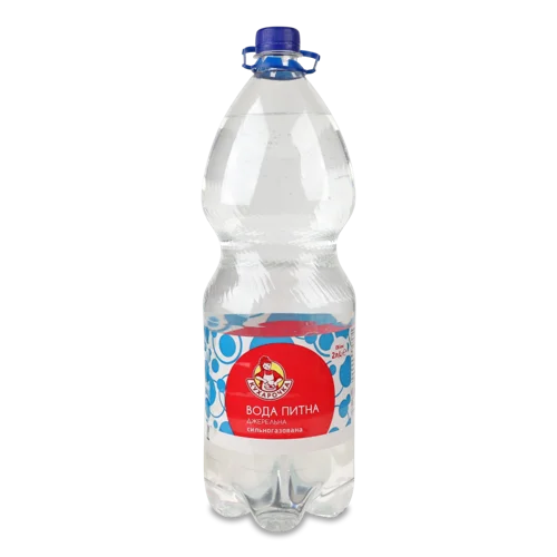 Питна Вода Джерельна Сил/Газ, 2л, Кухарочка