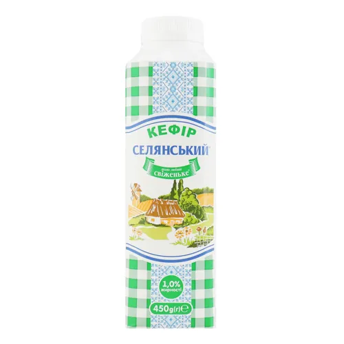 Кефір селянський 1% 450г