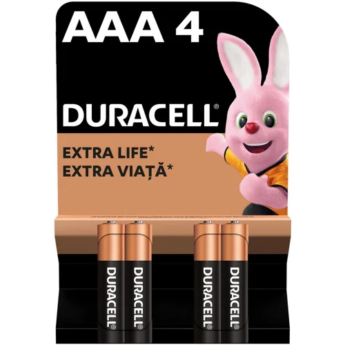 Батарейки Duracell ААА 4шт