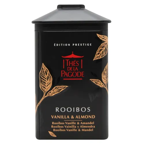 Чай Thes De La Pagode Ройбуш з ваніллю та мигдалем 100г