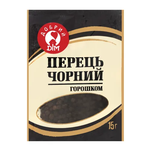Перець чорний горошком Добрий дім м/у 15г