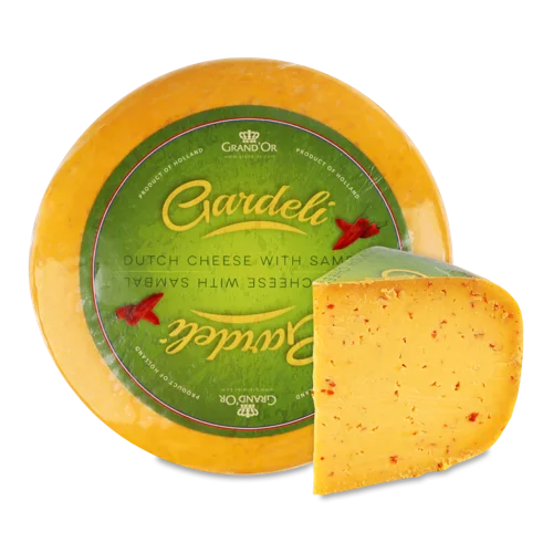 Сир Гауда З Чилі Перцем Самбал Gardeli, 50% Жиру, кг