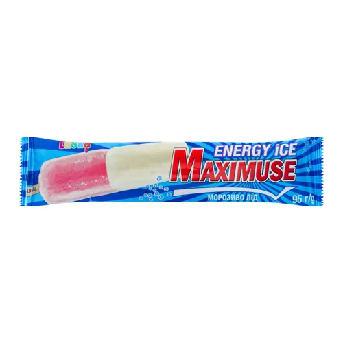 Морозиво лід Енергетичний напій і лісові ягоди Energy ice Maximuse Laska м/у 95г