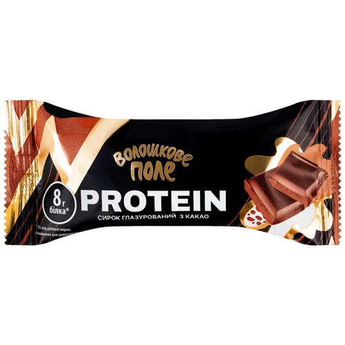 Сирок глазурований Волошкове Поле Protein з какао 18% 36г