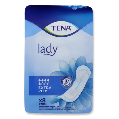 Урологічні Прокладки Extra Plus Lady Tena, 8 шт, високий рівень обробки