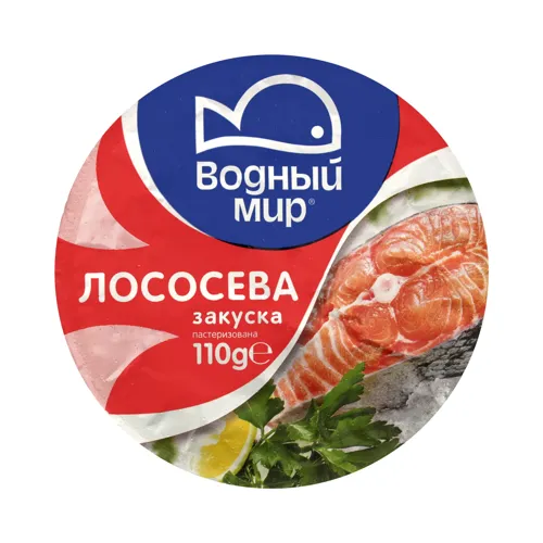 Закуска пастеризована лососева «Водний світ»