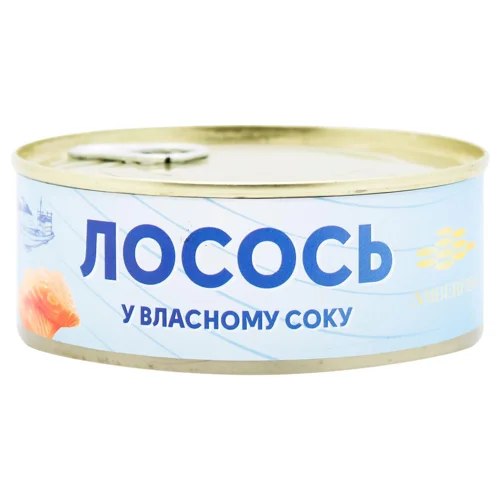 Лосось Amberfish у власному соку 240г