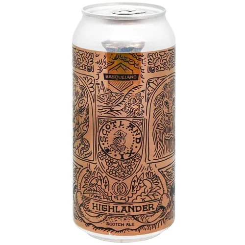 Пиво Basqueland Highlander 4,2% 0,44л