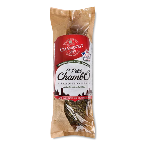 Сиров'ялена Ковбаса З Пряними Травами Салямі Традиційна Le Petit Chambo Chambost, 0.25кг