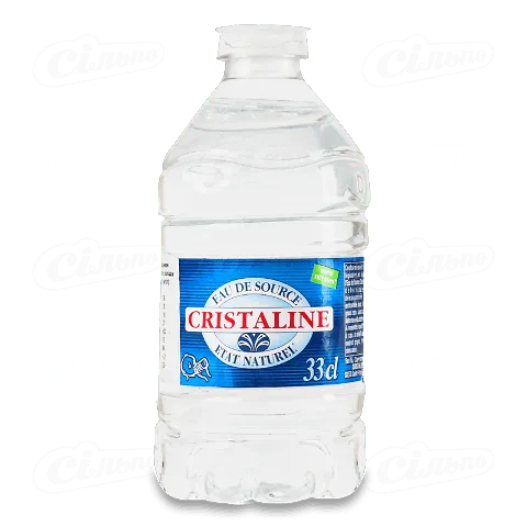 Вода мінеральна Cristaline Louise природна негазована, 0,33л