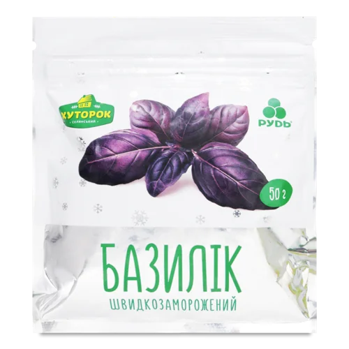 Базилік Швидкозаморожений, Хуторок, 50г