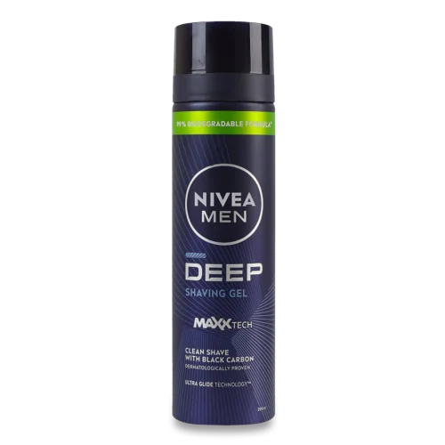 Гель для Гоління Nivea Men Deep, 200 мл