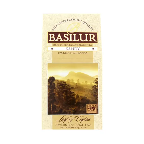 Чай чорний Канді Лист Цейлону Basilur 100г