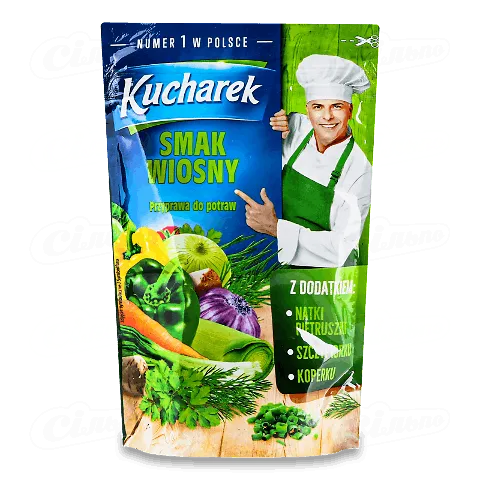 Приправа Kucharek «Смак весни» для страв, 175г