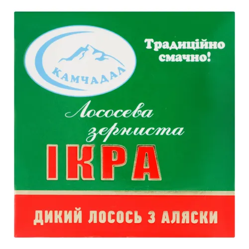 Ікра лососева зерниста Камчадал ГОСТ 120г