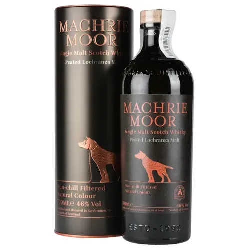 Віскі Arran Machrie Moor Single Malt Scotch Whisky в тубусі 46% 0,7л