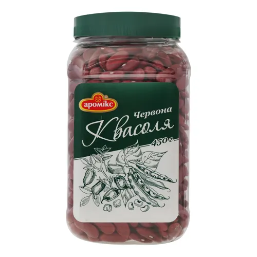 Квасоля сушена червона Аромікс п/б 450г