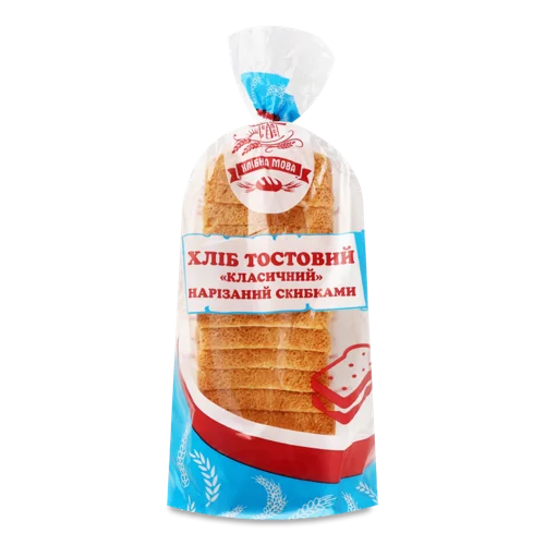 Хліб Тостовий Класичний, в/ґ, м/у 500г