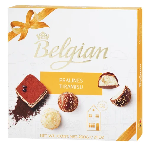 Цукерки Belgian Tiramisu 200г