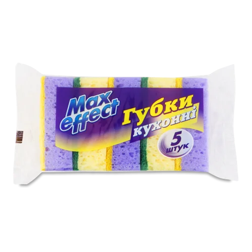 Губки Кухонні Max Effect Вищого Ґатунку 5шт