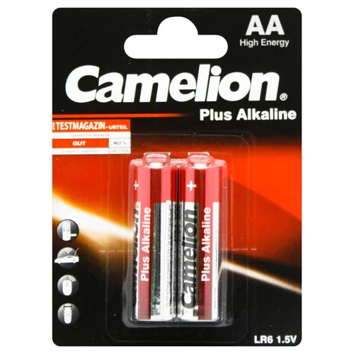 Батарейка Camelion AA LR6 Plus Alkaline 2шт
